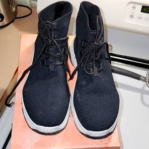 👟 Cape Robbin Its Real Fitted Lace Up Platform Dad Boyfried Sock Sneaker 👟